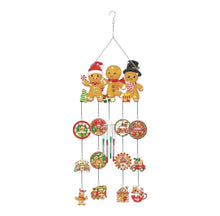 Load image into Gallery viewer, Wind Chime - Gingerbread Men
