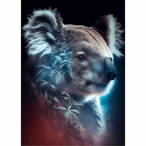 Glowing Koala - Round Drill AB