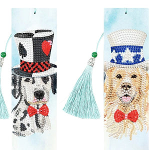 2 Pack Bookmark - Golden Retriever & Dalmation