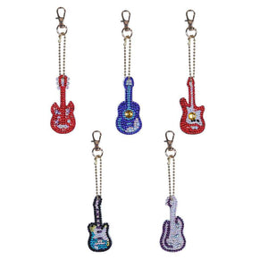 Keychain Set - Guitars