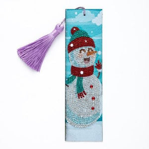 Bookmark - Happy Snowman