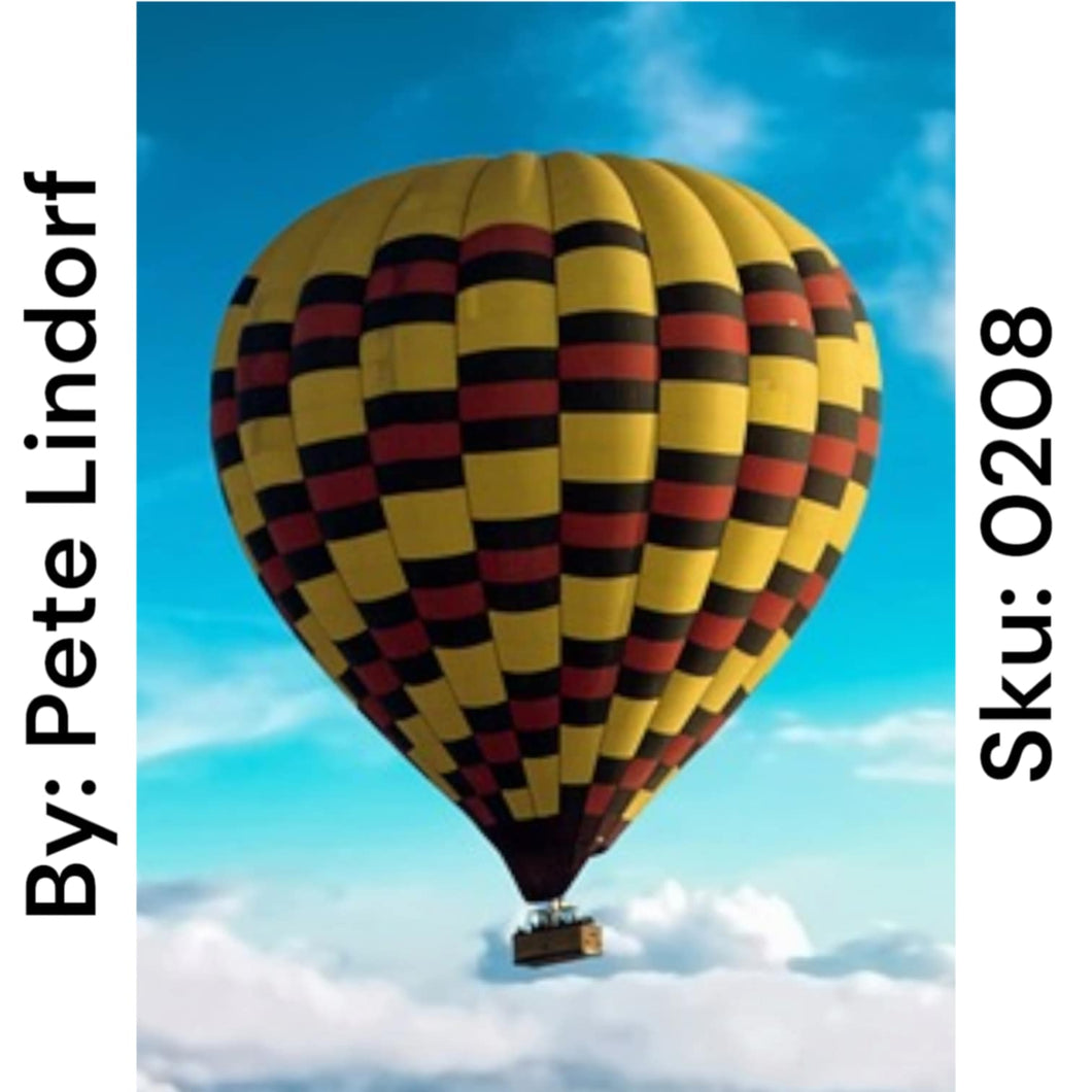 Hot Air Balloon - Round Drill AB