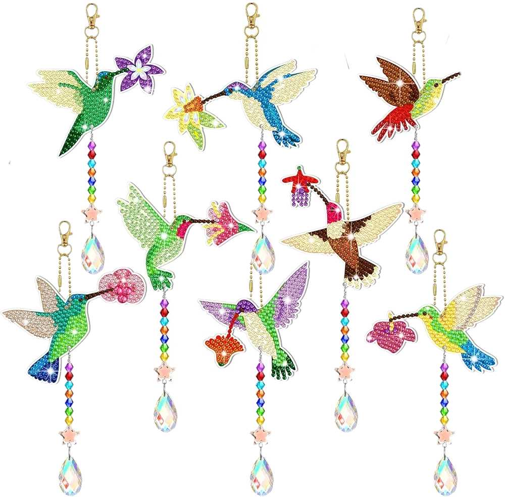 Suncatcher - Hummingbirds (8 Pack)