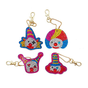 Clown Keychain Set