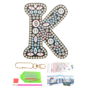 Keychain - Letter "K"