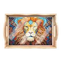 Load image into Gallery viewer, Wood Serving Tray - Lion
