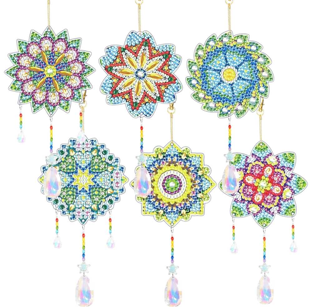 Suncatcher - Mandala (6 Pack)