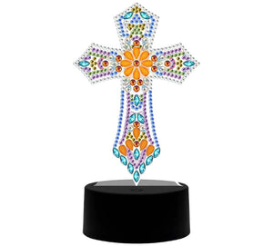 LED Night Light - Cross