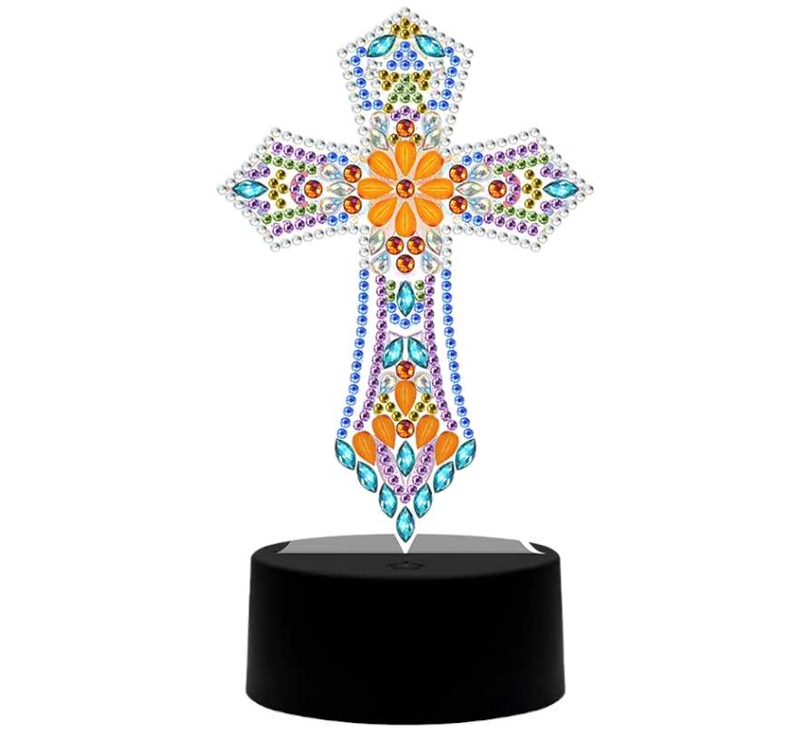 LED Night Light - Cross