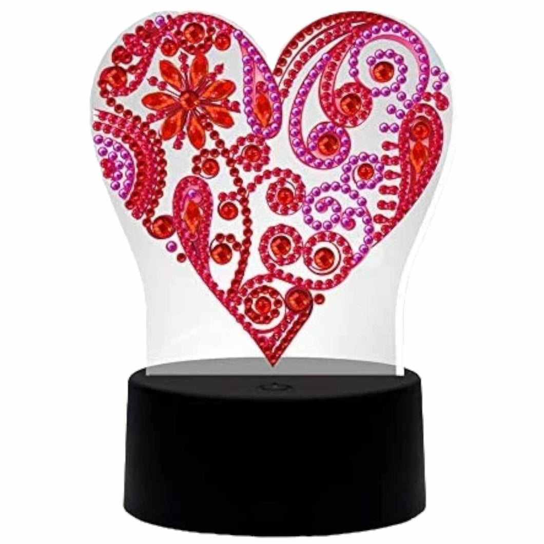 LED Night Light - Heart