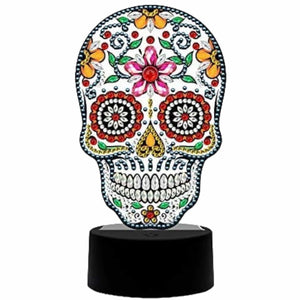 LED Night Light - Sugar Skull