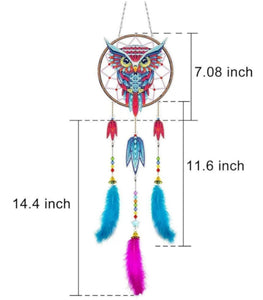 Large Dreamcatcher - Owl