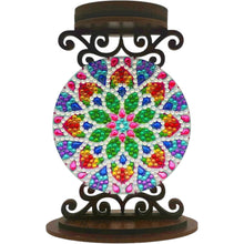 Load image into Gallery viewer, Candle Holder - Pastel Mandala
