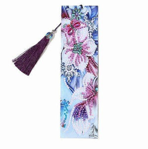 Bookmark - Pink and Purple Flowers