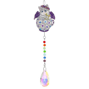 Suncatcher - Purple Star Kitten