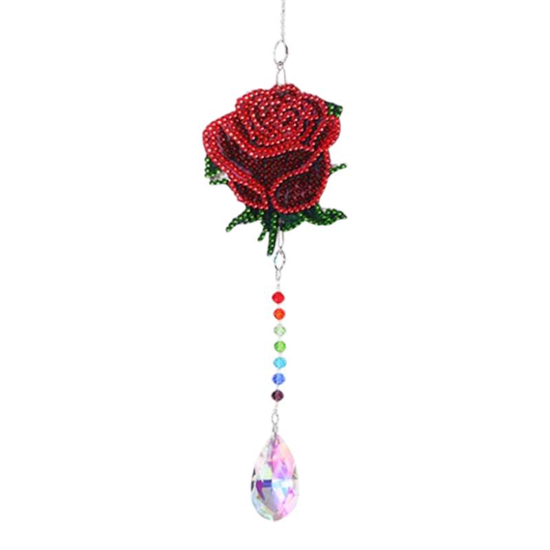 Suncatcher - Red Rose