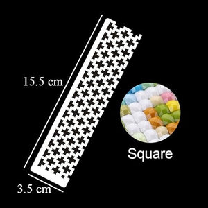 Square Drill - Diamond Pattern Ruler