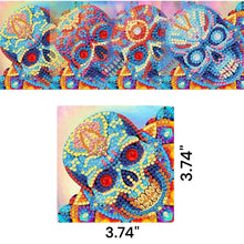 Load image into Gallery viewer, Corner Bookmark Set - Skull
