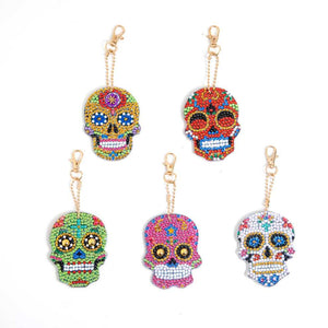 Keychain Set - Skulls