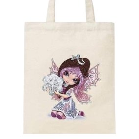 Canvas Tote Bag - Snowflake Fairy