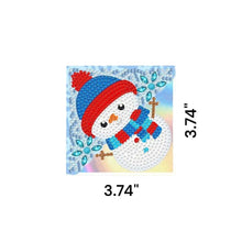 Load image into Gallery viewer, Corner Bookmark Set - Snowmen
