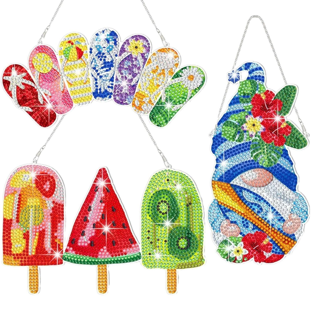 Acrylic Wall Hanging - Summer Collection (3 Piece)