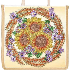 Rope Tote Bag - Sunflower