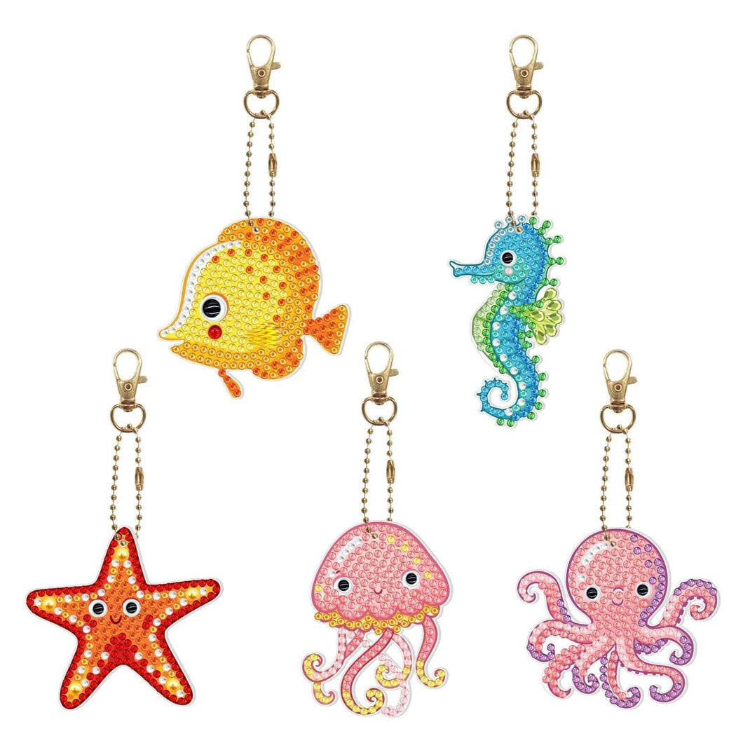 Under the Sea Keychain Set