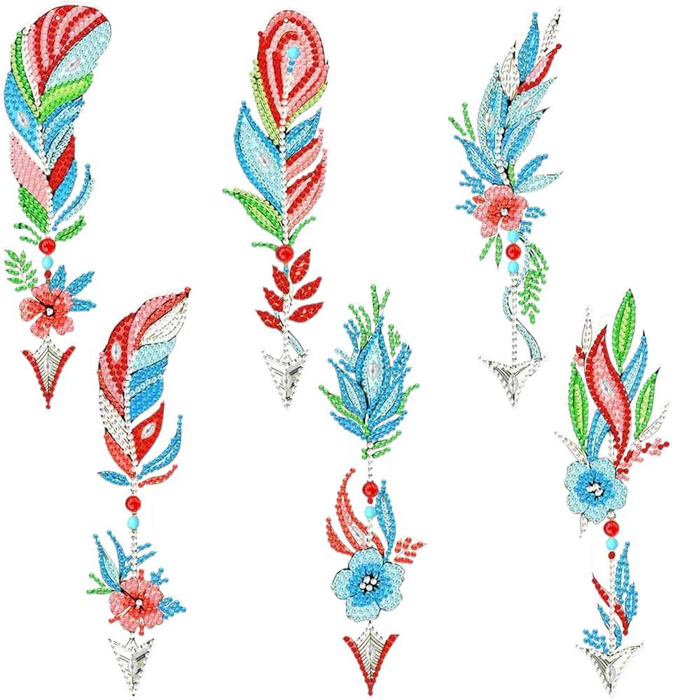 Bookmark Set - Unique Feather Arrow