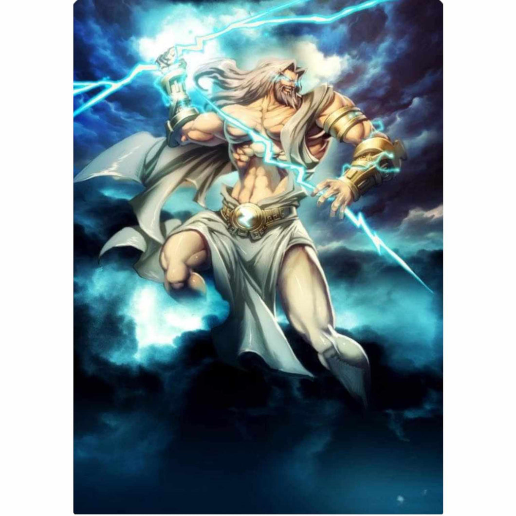 Zeus Greek God - Round Drill AB