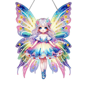 Acrylic Wall Hanging - Pastel Fairy