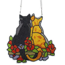 Load image into Gallery viewer, Acrylic Wall Hanging - Cat Duo
