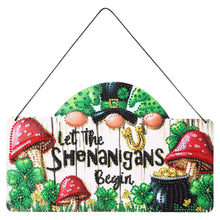 Load image into Gallery viewer, Foam Wall Hanging - Shenanigans Begin Gnomes
