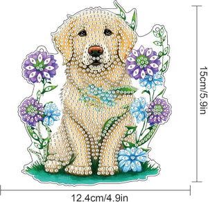 Acrylic Wall Hanging - Golden Retriever