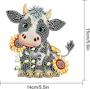 Acrylic Wall Hanging - Baby Bull Cow