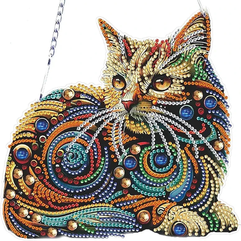 Acrylic Wall Hanging - Cat