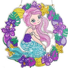 Load image into Gallery viewer, Wood Wall Hanging - Mermaid
