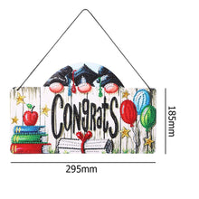 Load image into Gallery viewer, Foam Wall Hanging - Congrats Gnomes
