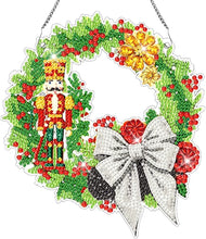 Load image into Gallery viewer, Acrylic Wall Hanging - Nutcracker Wreath
